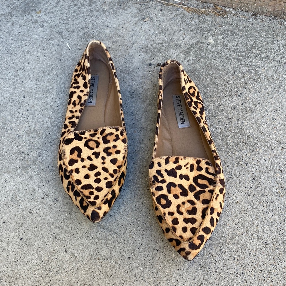 Leopard print flats - Steve Madden